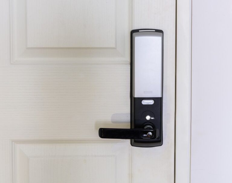 garage door automatic lock